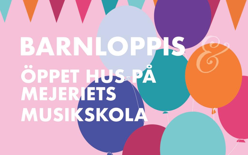 Barnloppis & öppet hus musikskolan