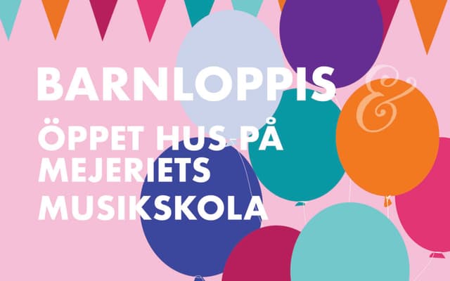 Barnloppis &#038; öppet hus musikskolan