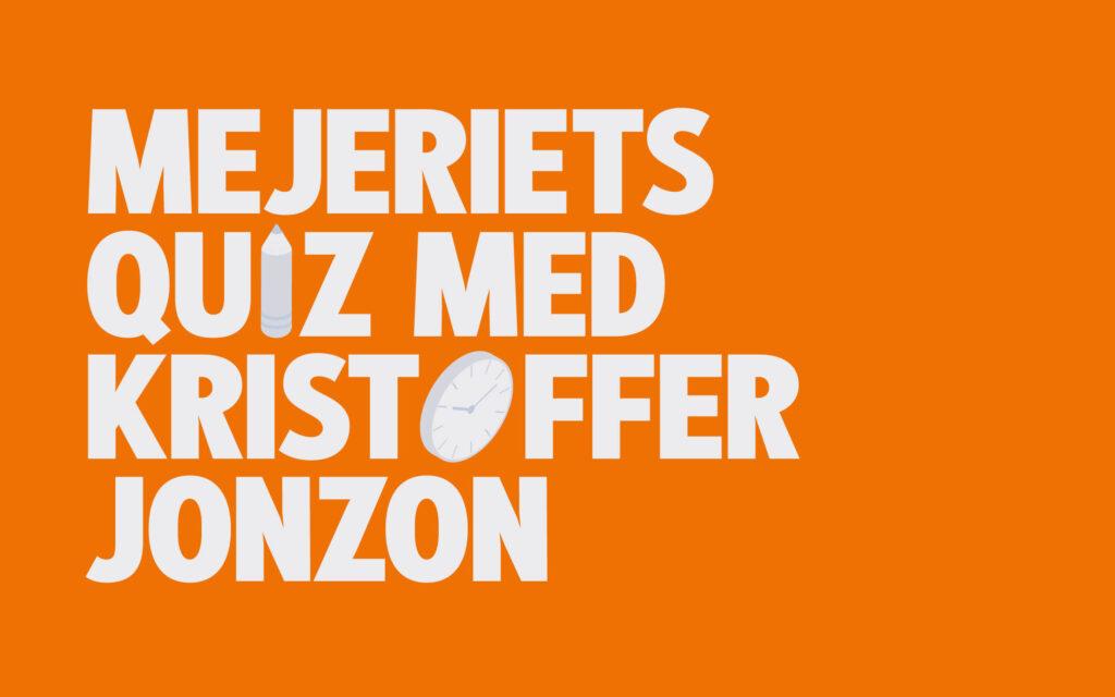 Quiz med Kristoffer Jonzon