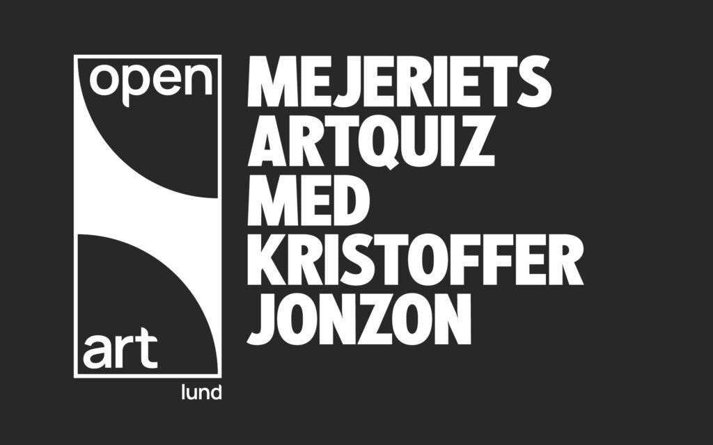 OPENART: ArtQuiz med Kristoffer Jonzon