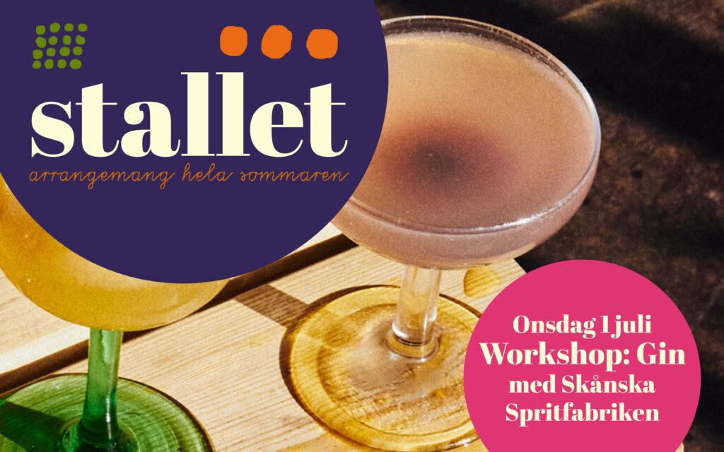 Ginworkshop med Skånska spritfabriken