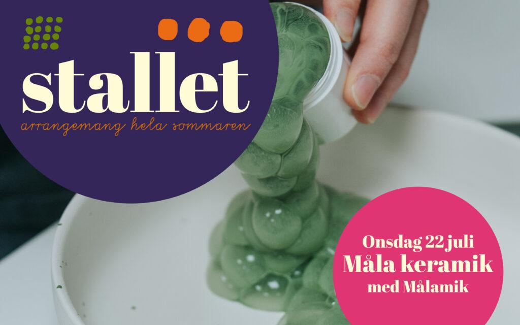 Måla keramik med Målamik