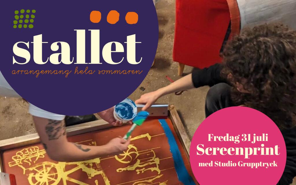 Screentryck med Studio Grupptryck