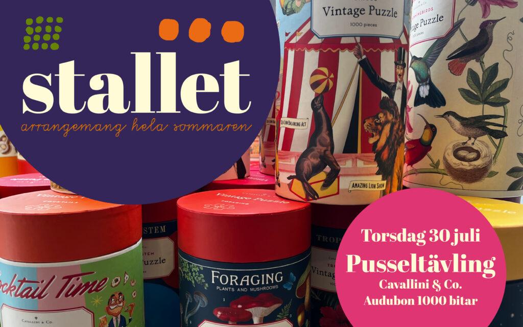 Tävla i pussel Cavallini & Co. Audobon