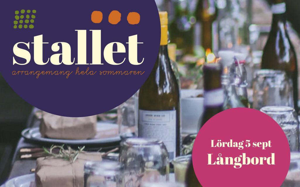 Långbord i Stallet